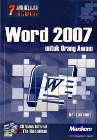 7 jam belajar interaktif Word 2007 untuk orang awam