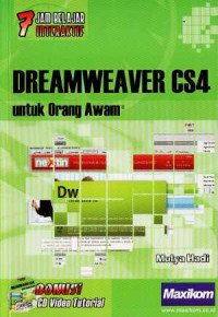 7 jam belajar interaktif Dreamweaver CS4 untuk orang awam