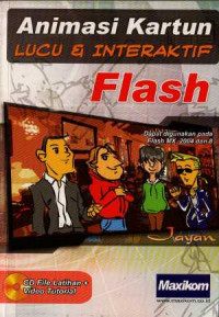 Animasi kartun lucu dan interaktif Flash