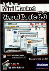 Aplikasi mini market dengan Visual Basic 6.0