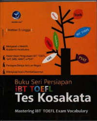 Buku seri persiapan iBT TOEFL tes kosakata - mastering iBT TOEFL exam vocabulary