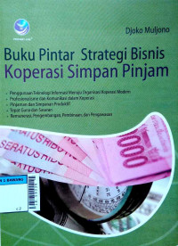 Image of Buku pintar strategi bisnis koperasi simpan pinjam
