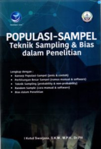 Populasi - sampel, teknik sampling & bias dalam penelitian