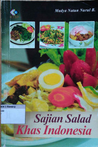 Sajian salad khas Indonesia