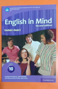 Image of English in mind second edition - student's resource book 3 grade X