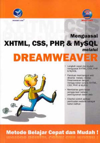 Image of Menguasai XHTML, CSS, PHP, & MySQL melalui DREAMWEAVER