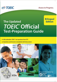 Image of The updated TOEIC official test preparation guide bilingual edition