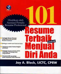 101 Resume Terbaik Menjual Diri Anda