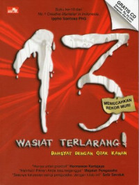 Image of 13 wasiat terlarang! dahsyat dengan otak kanan
