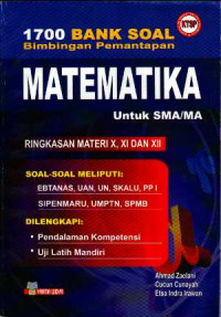 1700 Bank Soal Bimbingan Pemantapan Matematika Untuk SMA/MA