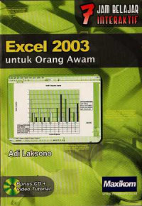 Image of 7 Jam belajar interaktif Excel 2003 untuk Orang Awam