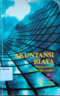 Akuntansi Biaya Jilid 2