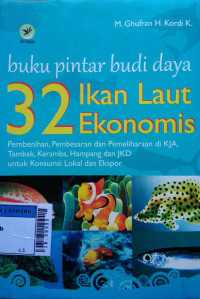 Image of Buku pintar budi daya 32 ikan laut ekonomis