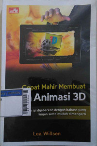 Cepat mahir membuat film animasi 3D