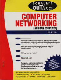 Image of Schaum's outline: computer networking (jaringan komputer)