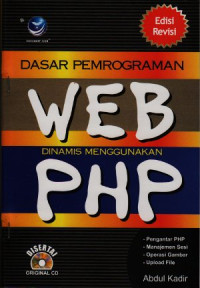 Image of Dasar pemrograman web dinamis menggunakan PHP (revisi)
