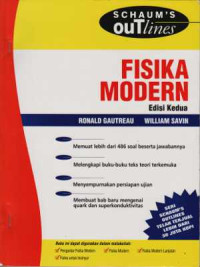 Image of Schaum's outlines : fisika modern