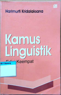 Kamus Linguistik