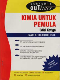 Image of Schaum's outlines : kimia untuk pemula