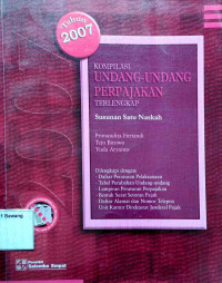 Kompilasi Undang-Undang Perpajakan Terlengkap