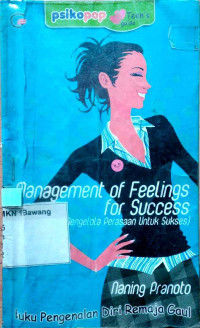 Image of Management of Feeling for Success (Mengelola Perasaan untuk Sukses)