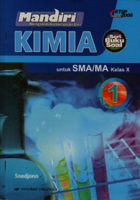Image of Mandiri kimia jilid 1 untuk SMA Kelas X
