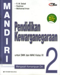 Image of Mandiri pendidikan kewarganegaraan untuk SMK dan MAK kelas XI