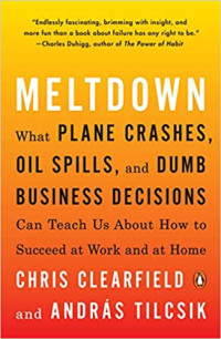 Meltdown: what plane crashes, oil spills, and dumb business decisions can teach us about how to succeed at work and at home (BI)
