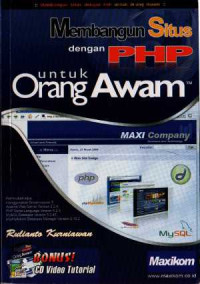 Image of Membangun situs dengan PHP untuk orang awam