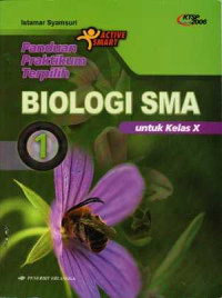 Image of Panduan praktikum terpilih biologi jilid 1 untuk SMA kelas X