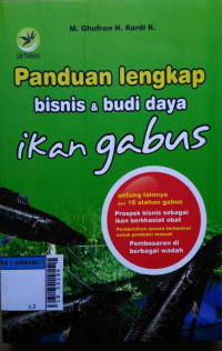 Panduan lengkap bisnis dan budi daya ikan gabus