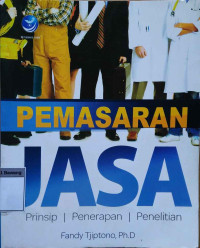 Pemasaran jasa: prinsip, penerapan, dan penelitian