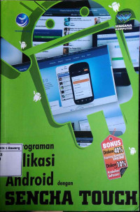 Image of Pemrograman aplikasi android dengan sencha touch