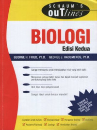 Schaum's outlines: biologi edisi kedua