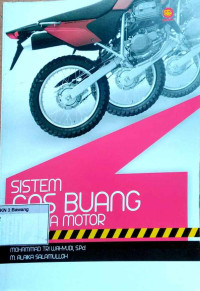 Sistem gas buang sepeda motor