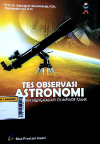 Tes observasi astronomi persiapan menghadapi olimpiade sains