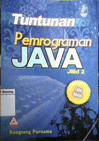 Image of Tuntunan pemrograman Java jilid 2
