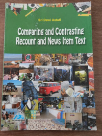 Image of Comparing and contrasting : recount and news item text