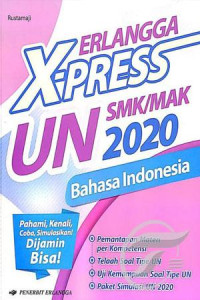 Image of Erlangga x-press UN SMK/MAK 2020 bahasa Indonesia