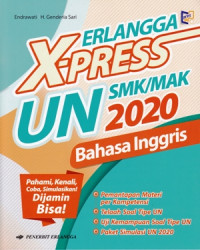 Image of Erlangga x-press UN SMK/MAK 2020 bahasa Inggris