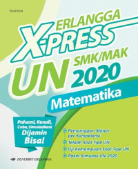 Image of Erlangga x-press UN SMK/MAK 2020 matematika