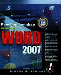 Image of Seri panduan lengkap: Microsoft Word 2007
