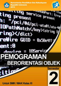 Image of Pemrograman berorientasi objek 2 untuk SMK / MAK kelas XI