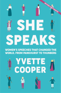 Image of She Speaks : women's speeches that changed the world, from pankhurst to thunberg (BI)